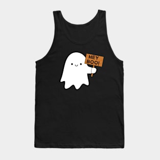 Hey Boo! Cute and Sweet Ghost Tank Top